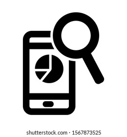 research icon isolated sign symbol vector illustration - high quality black style vector icons
