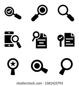 research icon isolated sign symbol vector illustration - Collection of high quality black style vector icons
