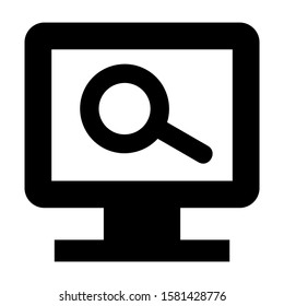 research icon isolated sign symbol vector illustration - high quality black style vector icons
