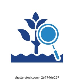 Suchsymbol Mini-Illustrationssymbol Für moderne Konzeption, Print, UI, UX-Kit, Web- und App-Entwicklung. Vektorgrafik mit Bezug zu Büro, Bildung, Prüfung und mehr