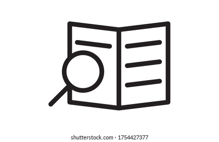 Research icon vector image .Can be used for web and mobile apps