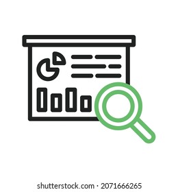 Research icon vector image. Can also be used for Entrepreneurship. Suitable for mobile apps, web apps and print media.