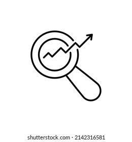 research icon in vector. logotype