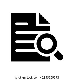 Ilustración de diseño de símbolos vectores de iconos de investigación