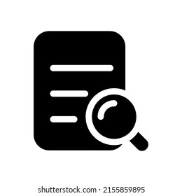 Ilustración de diseño de símbolos vectores de iconos de investigación