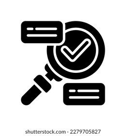 research icon for your website design, logo, app, UI.