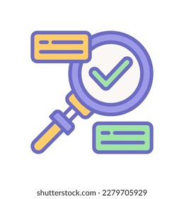 research icon for your website design, logo, app, UI.