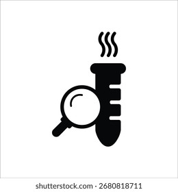 ícones de pesquisa. vetor sólido simples