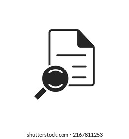 símbolo de iconos de investigación elementos vectores para web infográfica