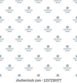 Research lab pattern vector seamless repeat for any web design