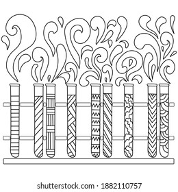 science coloring pages for adults