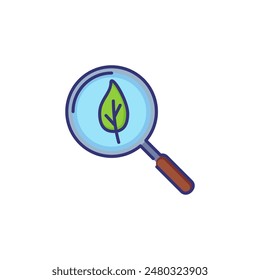 Research line icon. Science, biology, investigation. Science concept. Vector illustration for topics like science, investigation, biology