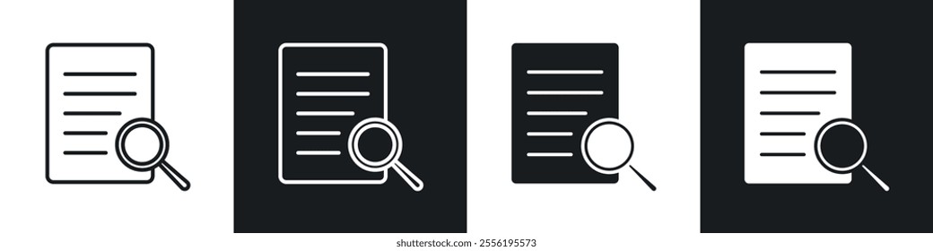 Research linear icon set for app, and web design.