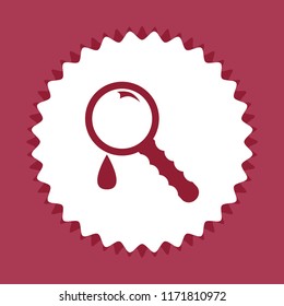 Research liquid icon, vector design element