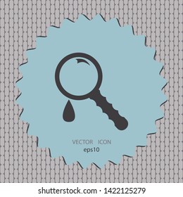 Research liquid icon, vector design element