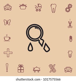Research liquid outline icon
