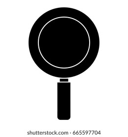 Research magnifying glass
