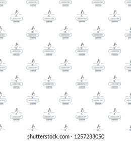 Research medical pattern vector seamless repeat for any web design