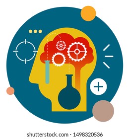 Research Methodology Abstract Illustration as EPS 10 File