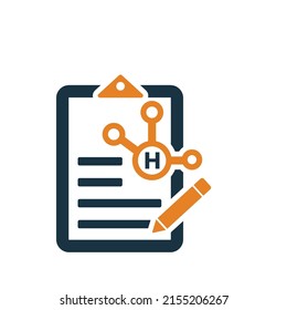 Research, physics, atom icon. Simple editable vector graphics.