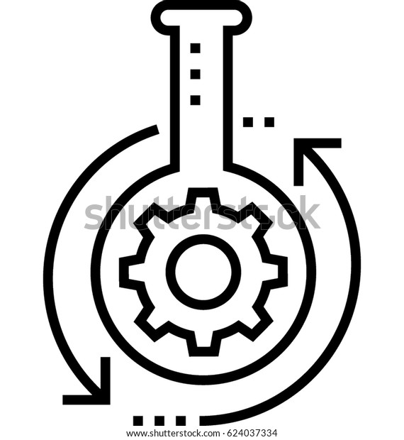 Research Process Vector Icon Stock Vector (Royalty Free) 624037334 ...