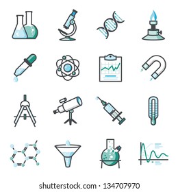 Research and Science Harmony series icons.