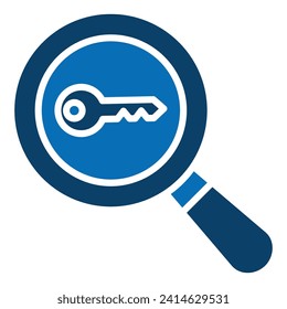 Research Tools icon line vector illustration