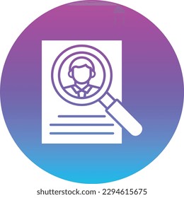 Research vector icon. Can be used for printing, mobile and web applications.