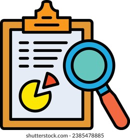 Research vector icon. Can be used for printing, mobile and web applications.