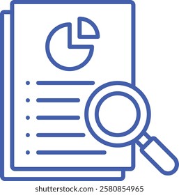 Research vector icon. Can be used for printing, mobile and web applications.