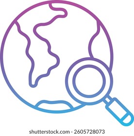 Research vector icon. Can be used for printing, mobile and web applications.