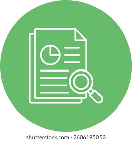 Research vector icon. Can be used for printing, mobile and web applications.