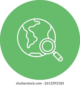 Research vector icon. Can be used for printing, mobile and web applications.
