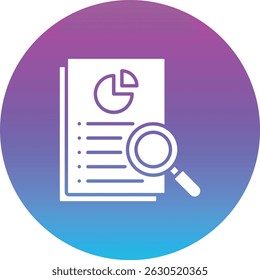 Ícone do vetor de pesquisa. Pode ser usado para impressão, aplicativos móveis e da Web.
