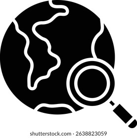 Research vector icon. Can be used for printing, mobile and web applications.