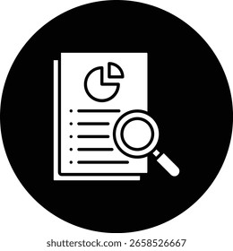 Ícone do vetor de pesquisa. Pode ser usado para impressão, aplicativos móveis e da Web.