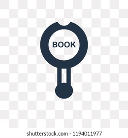 Research vector icon isolated on transparent background, Research transparency concept can be used web and mobile