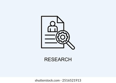 Vektorsymbol oder Logo-Illustration recherchieren
