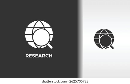 Vector De Investigación, Icono O Logotipo Signo Ilustración De Símbolo Aislado