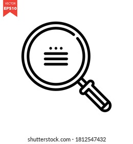 Research vector icon. Organization Icon Concept. Eps 10 vector illustration.