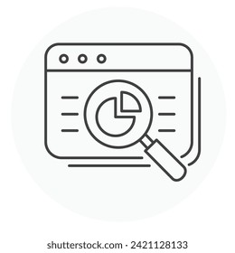 Research Vector Illustration Icon Design