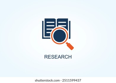 Research Vector Or Logo Sign Symbol Illustration