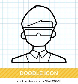 Researcher doodle