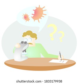 Researcher find bacteria in his research