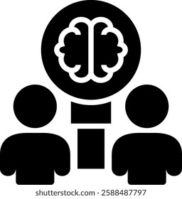 Researcher Icon Element For Design