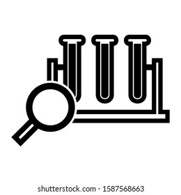 researcher icon isolated sign symbol vector illustration - high quality black style vector icons