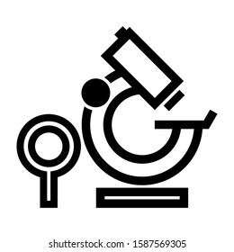 researcher icon isolated sign symbol vector illustration - high quality black style vector icons