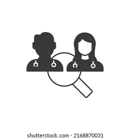 researcher icons  symbol vector elements for infographic web