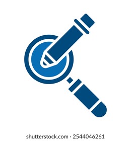 Ilustración vectorial de la línea de iconos de Herramientas para investigadores