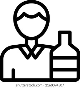 researcher  Vector illustration on a transparent background. Premium quality symmbols. Thin line vector icons for concept and graphic design.